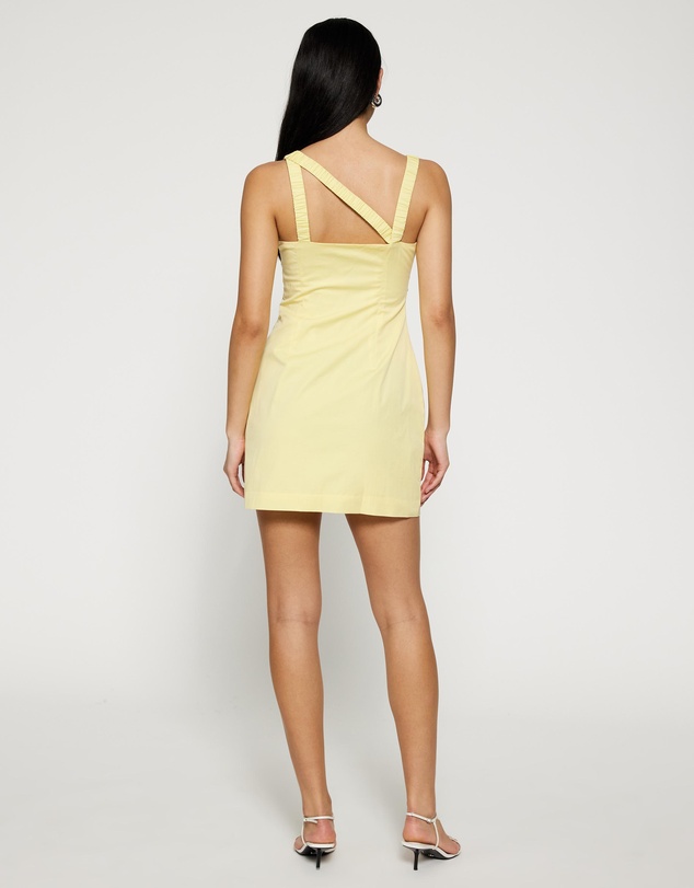 Lover - Kilian Asymmetric Tuck Mini Dress