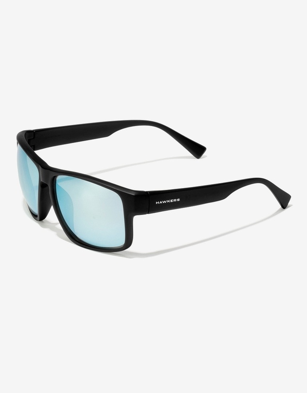 Hawkers Co - HAWKERS - Black Blue Chrome FASTER Sunglasses for Men and Women UV400