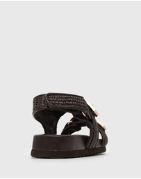 Betts - Majorca Junior Ankle Strap Footbed Sandals