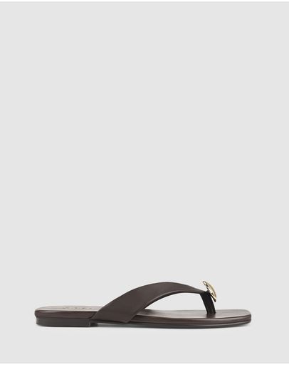 Chocolate Brown Leather