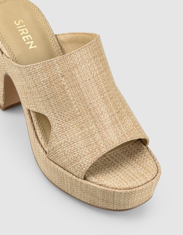 Siren - Milky Platform Sandals