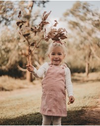 WITH LOVE FOR KIDS - Hazel Cord Pinafore Dress - Babies - Kids