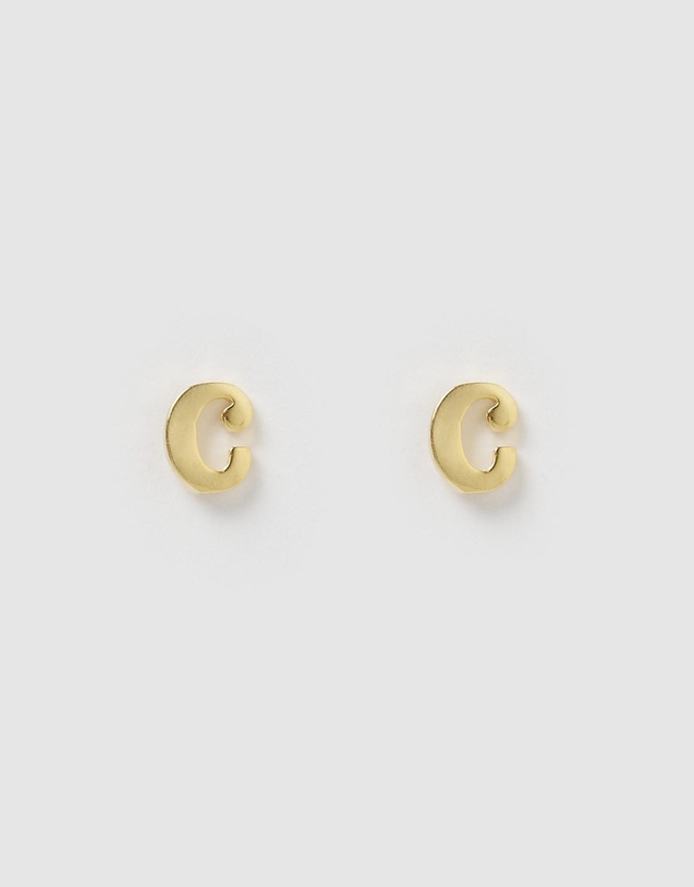 Izoa - Little Letter C Stud