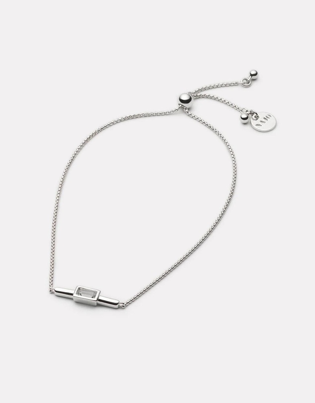 Najo - Skye Silver Cubic Zirconia Bracelet
