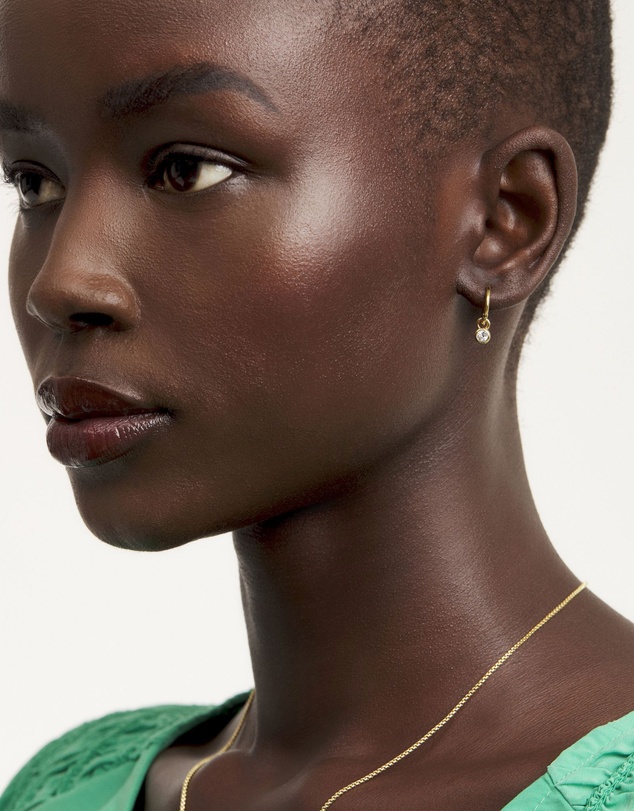 Ted Baker - Sinalaa Crystal Huggie Earrings