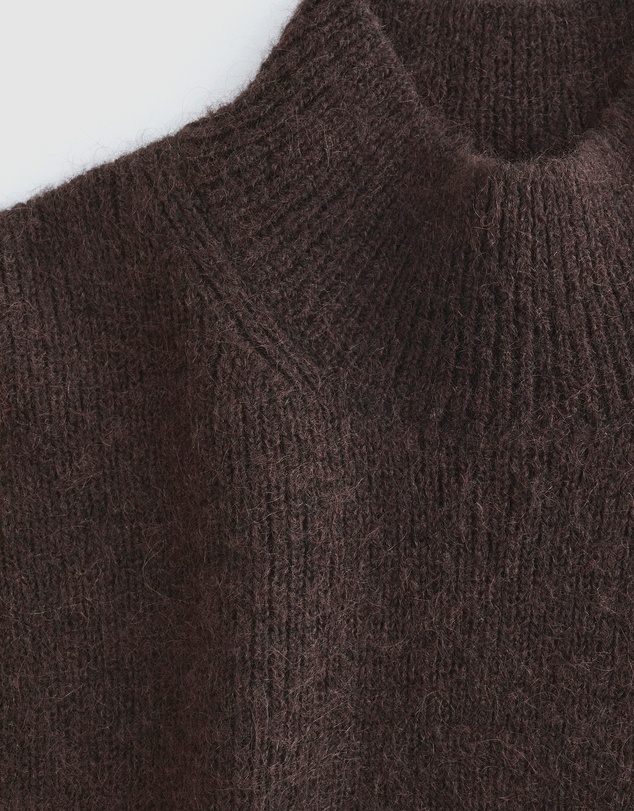 & Other Stories - Wool Bib Collar Top