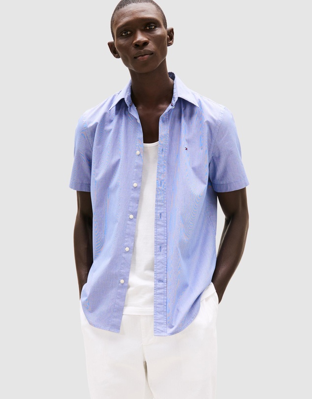 Tommy Hilfiger - TH Flex Micro Houndstooth Poplin Shirt