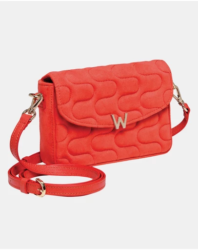 Wolf - Wolf Mimi Swirl Cross Body Bag with Scarf Radiant Red