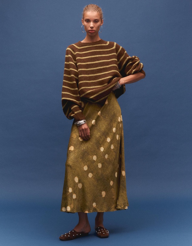KINGA CSILLA - Umore Stripe Knit Jumper