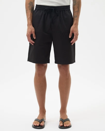 AERE - Long Linen Blend Shorts
