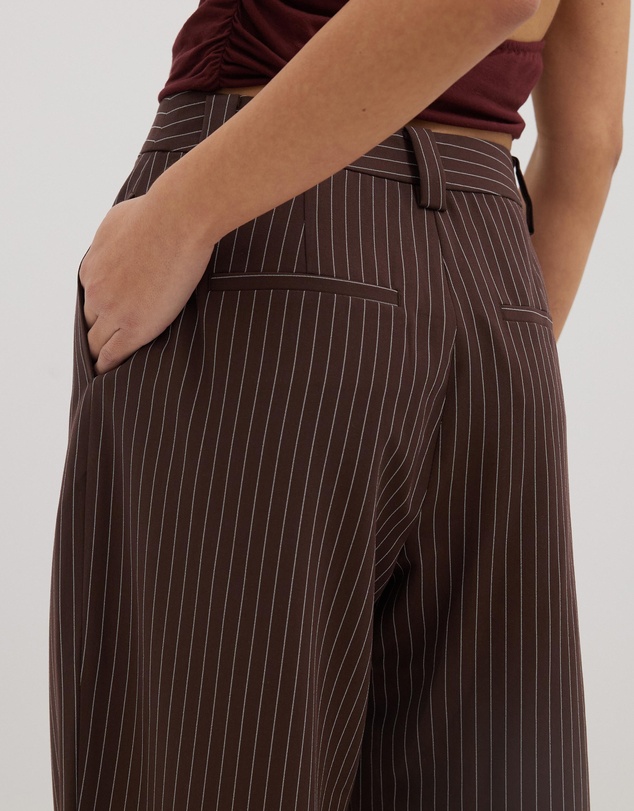 Dazie - Work Wife Stripe Tailored Pants