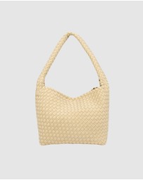 Chuchka - Woven Neoprene Willa Tote Beige