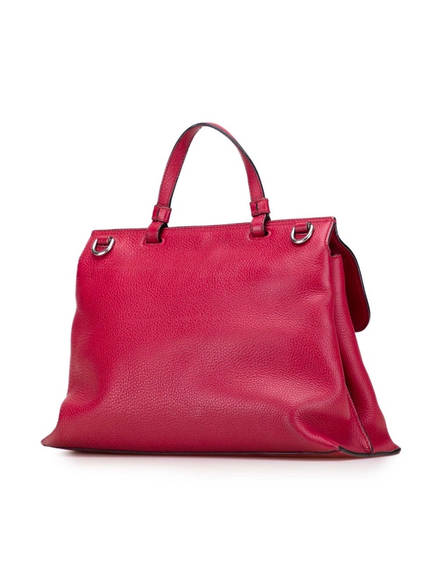 Pre-Loved by Azura Reborn - Pre-Loved Medium Leather Bamboo Daily Satchel