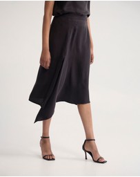 Oxford - Ronja Cupro Draped Skirt
