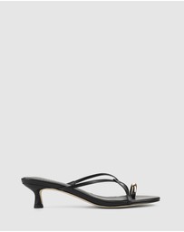 Siren - Xane Kitten Heel Thongs