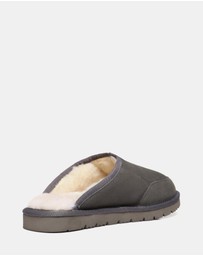 EVERAU - Australian Shepherd Ugg Bred Slipper Cow Suede Upper House Shoes