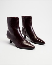 Atmos&Here - Lennox Leather Ankle Boots