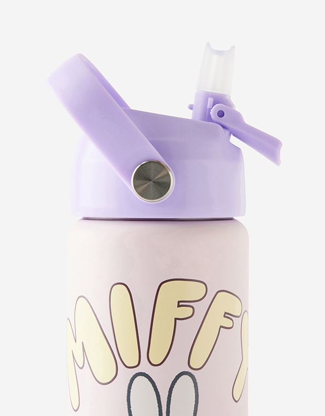 Cotton On Kids - Miffy Kids Flip & Flow Drink Bottle