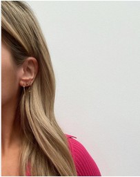 Ichu - Tiny Details Earrings, Gold