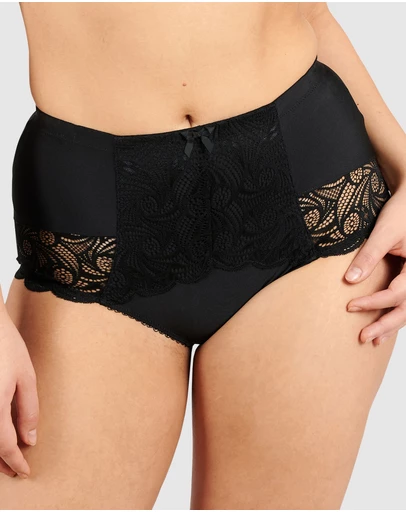 Sans Complexe - Ariane Lace & Microfiber High Waist Brief