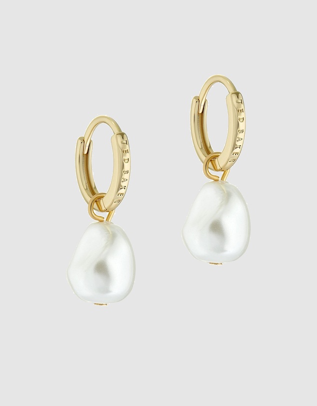 Ted Baker - Periaa Pearl Huggie Earrings