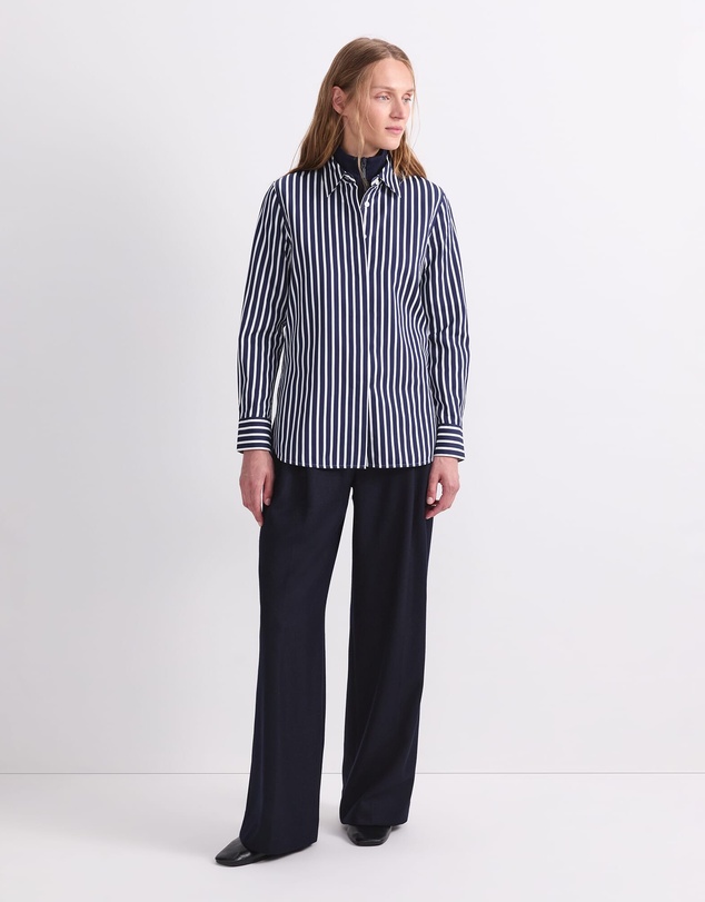 Sportscraft - Hannah Stripe Cotton Silk Shirt