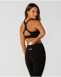Lorna Jane - Easy Zip On Max Support Sports Bra