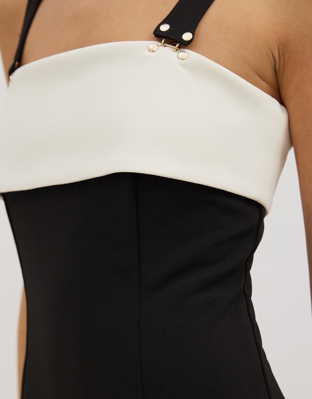 Dazie - Living Life Two Tone Midi Dress