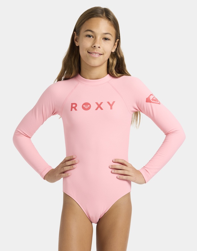 Roxy - Girls 4 to 16 Heater Long Sleeve Rash Vest