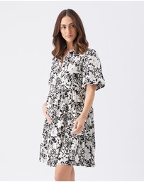 Ripe Maternity - Nahla Linen Dress