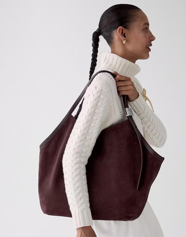 Kate Spade - Deco Suede XL Tulip Tote