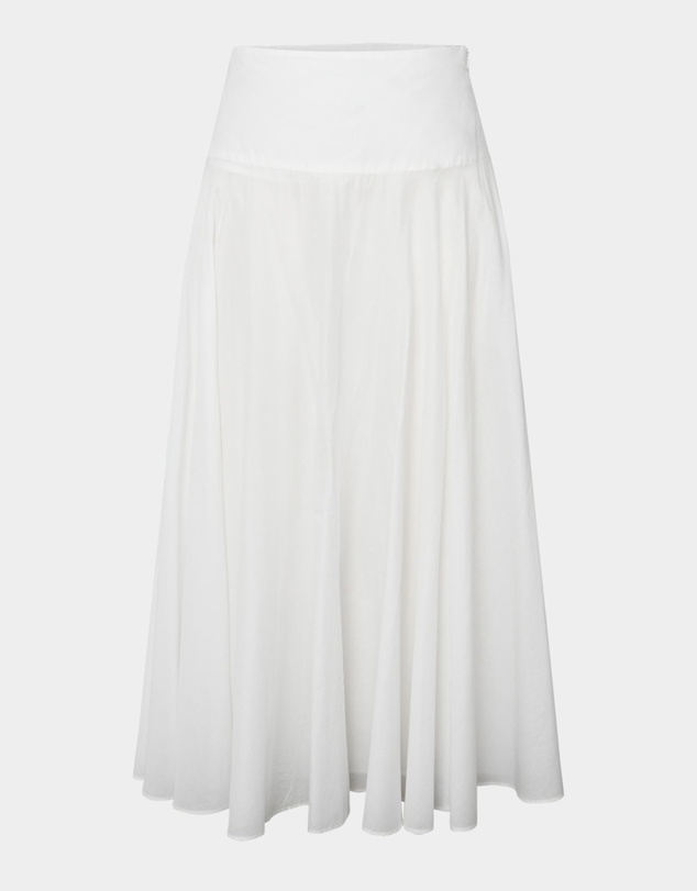 Forcast - Deb Cotton Midi Full Skirt