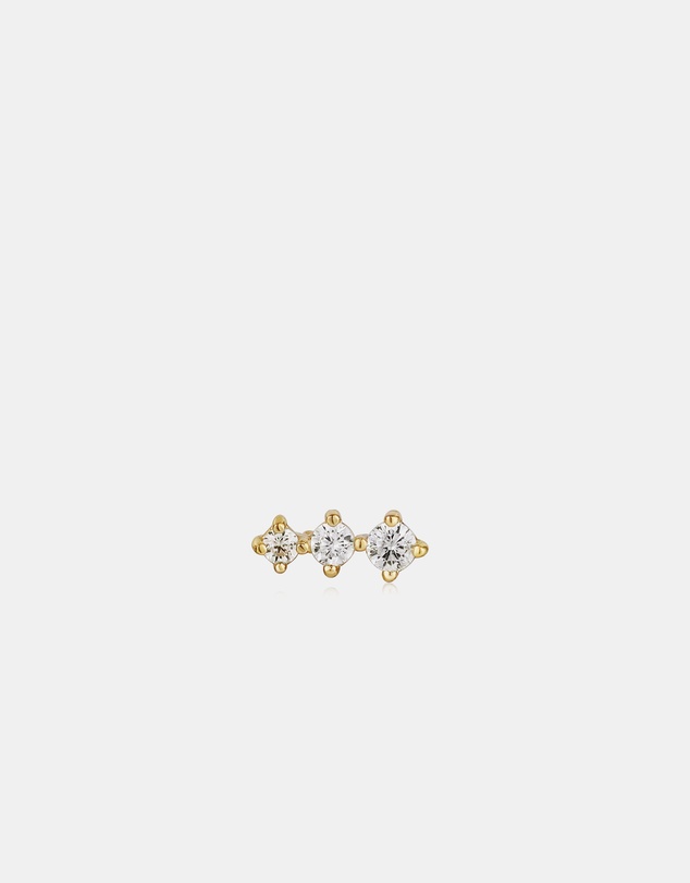 Ania Haie - Gold Sparkle Crawler Barbell Single Earring