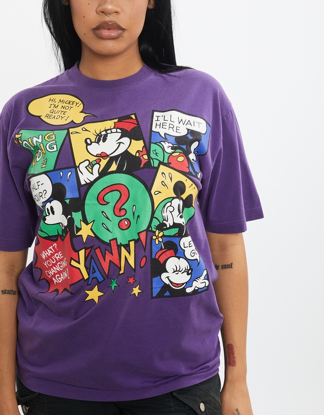 Vintage by The Real Deal - Pre Loved - 90s Disney Mickey Mouse Tee