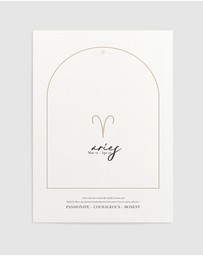 Olive et Oriel - Aries Zodiac Art Print A3