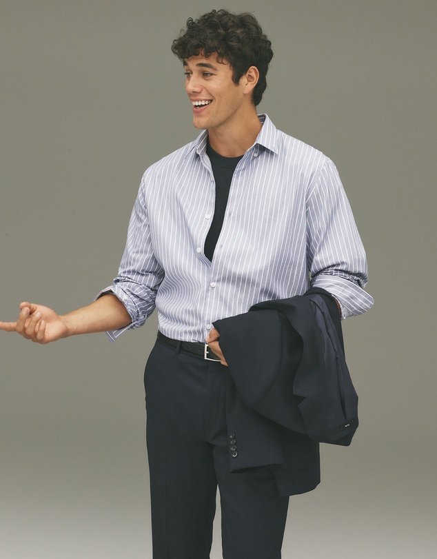 Country Road - Regular Fit Cotton Stripe Shirt