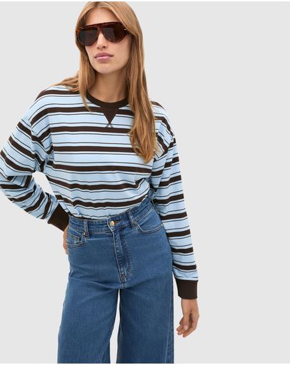 Soft Blue Stripe