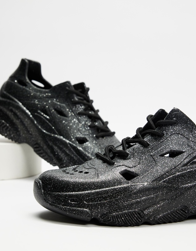 Holster - Fierce Light EVA Sneaker - Black Glitter - Unisex