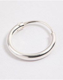 Lovisa - Sterling Silver Mini Polished Hoop Earrings