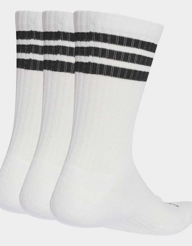 adidas Performance - 3-Stripes Cushioned Crew Socks 3 Pair Pack Unisex