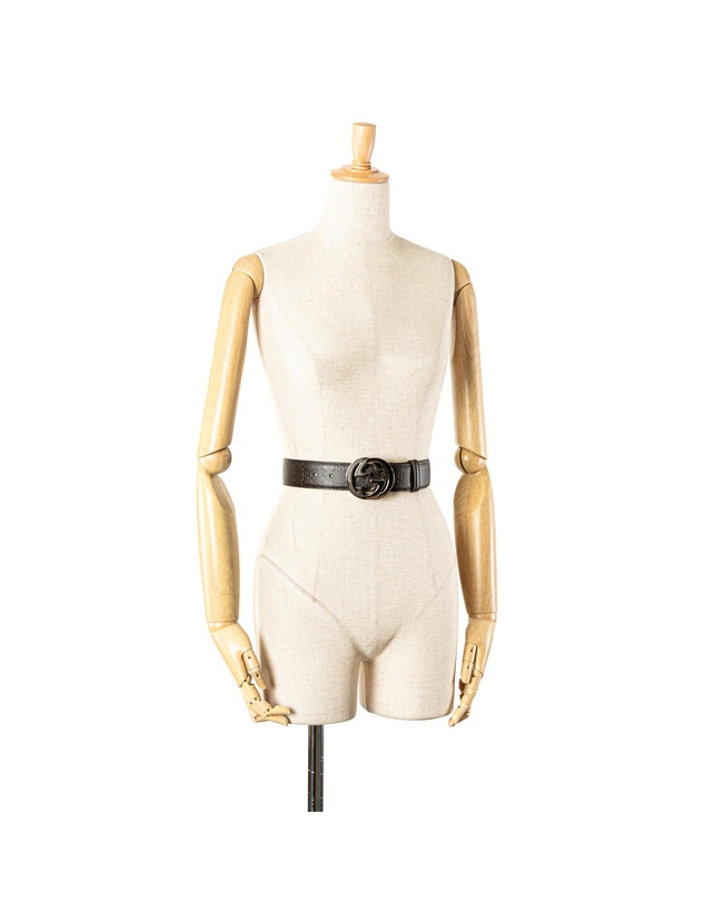 Pre-Loved by Azura Reborn - Pre-Loved Guccissima Interlocking G Belt