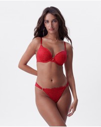 Bras N Things - Bethany Essentials Contour Bra - Red