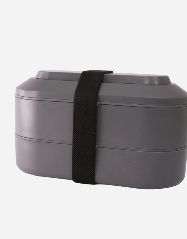The Good BRAND - Dual Layer Bento Box with Fork & Spoon
