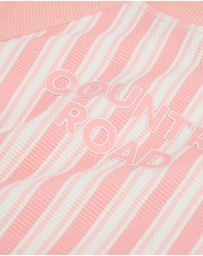 Country Road - Stripe Logo Rash Vest