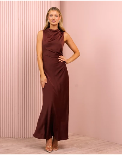 Azzurielle - Uda Sleeveless Maxi Dress