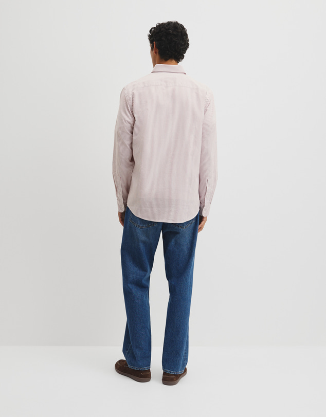 Country Road - Regular Fit Cotton Stripe Shirt