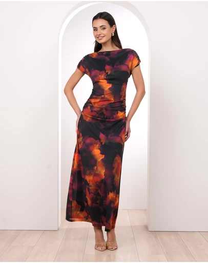 Pilgrim - Jayla Off Shoulder Maxi Dress