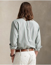 Polo Ralph Lauren - ICONIC EXCLUSIVE - Custom Fit Striped Oxford Shirt