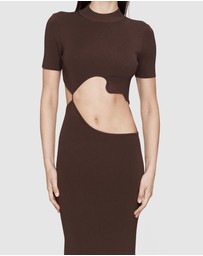 Christopher Esber - Maparadita Lattice Speration Dress