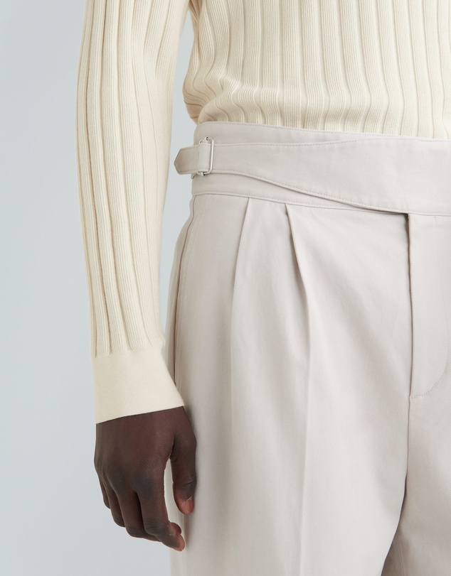 COS - Belt-Detail Pleated Wide-Leg Trousers